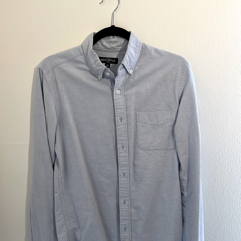 J. Crew Small Long Sleeve Button Down Oxford